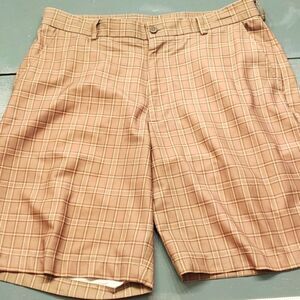 Preppy Mens Shorts. Size 34. Plaid. Resortwear.